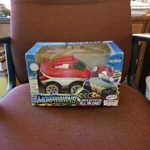 Red Amphibious Toy Car